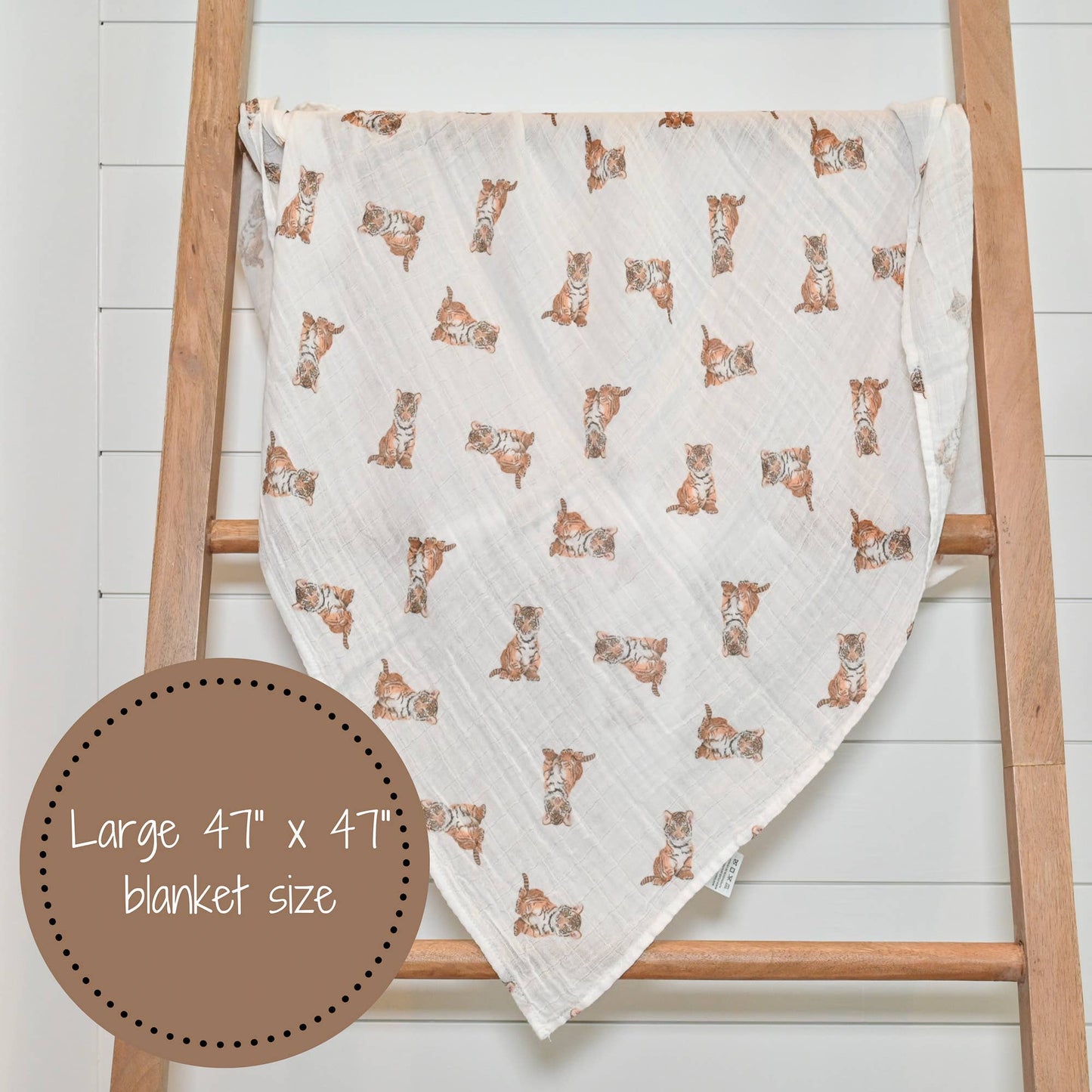 Tiger Cub Swaddle Blanket