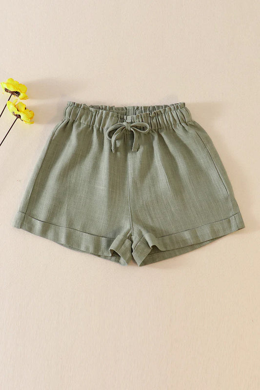 Girls Linen Shorts
