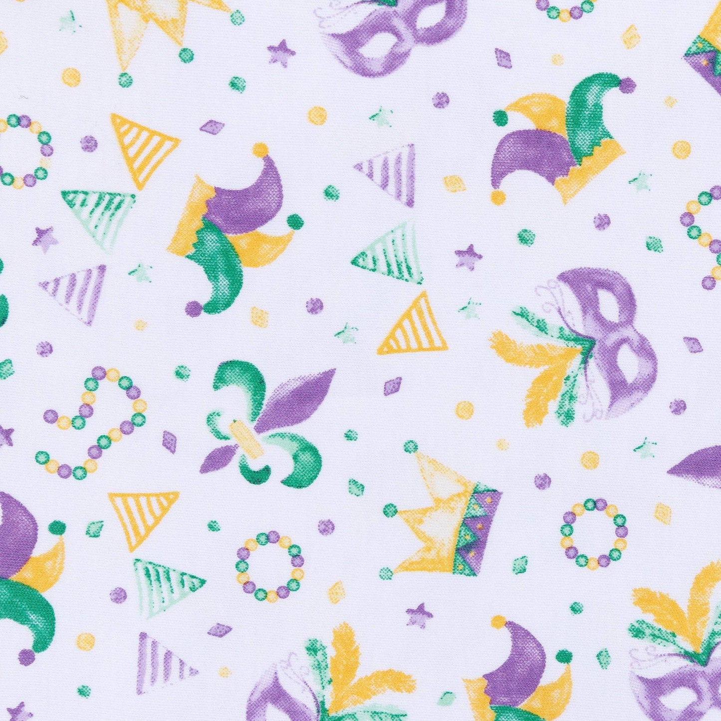Mardi Gras Munchkins Flutters Bubble