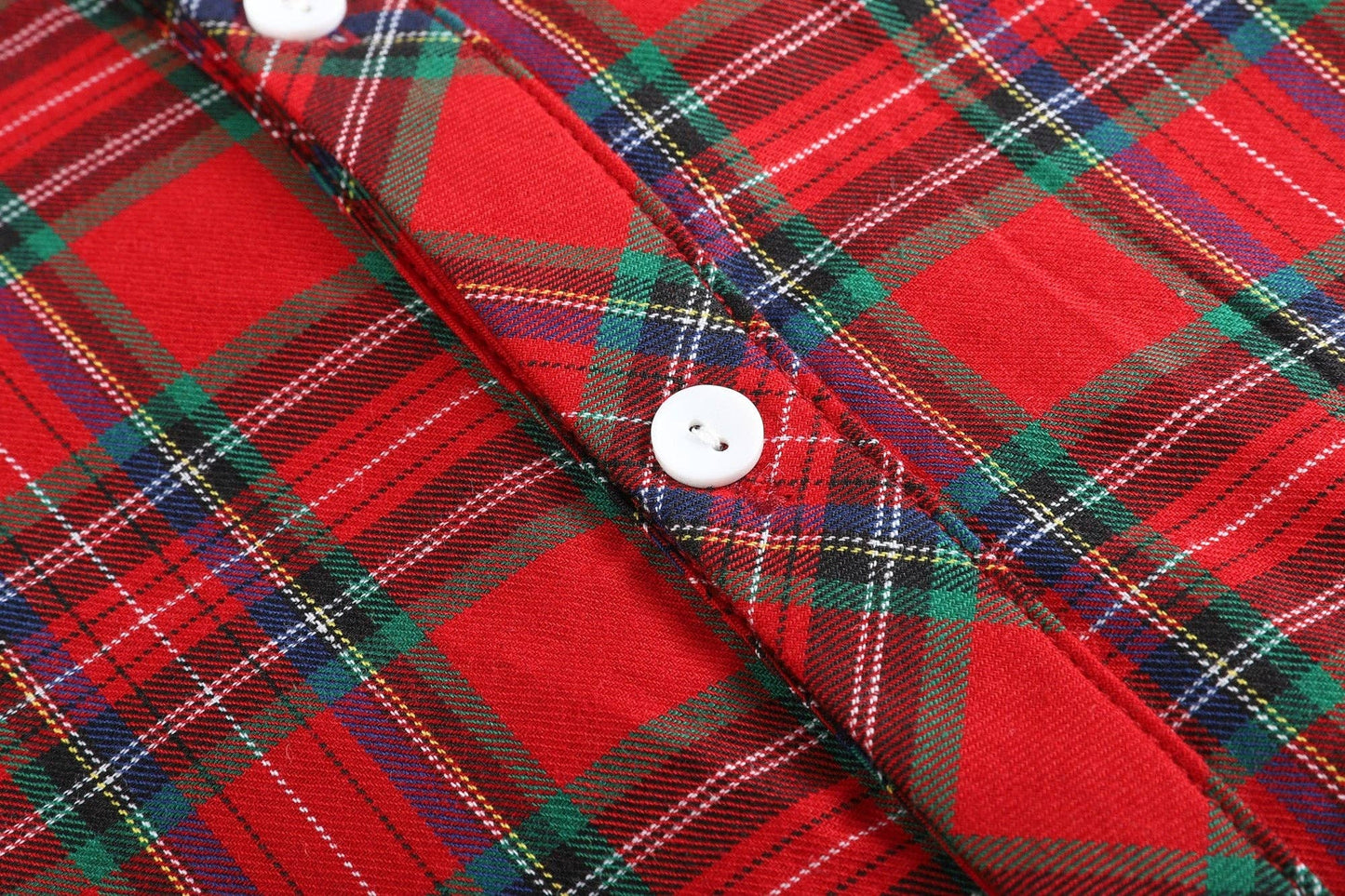 Red/Green Boy Dress Shirt