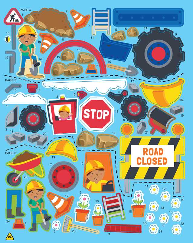 Trucks & Diggers: Activity book