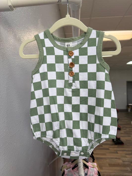 Boy Checkered Bubble