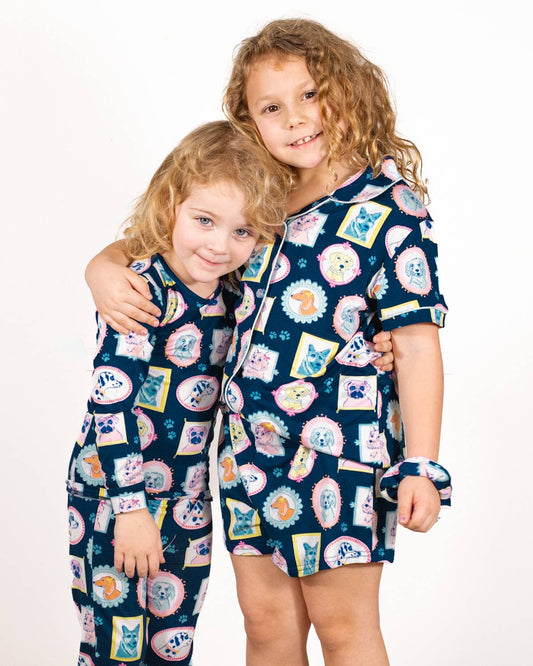 Royal Pups Sleep Shorts Set