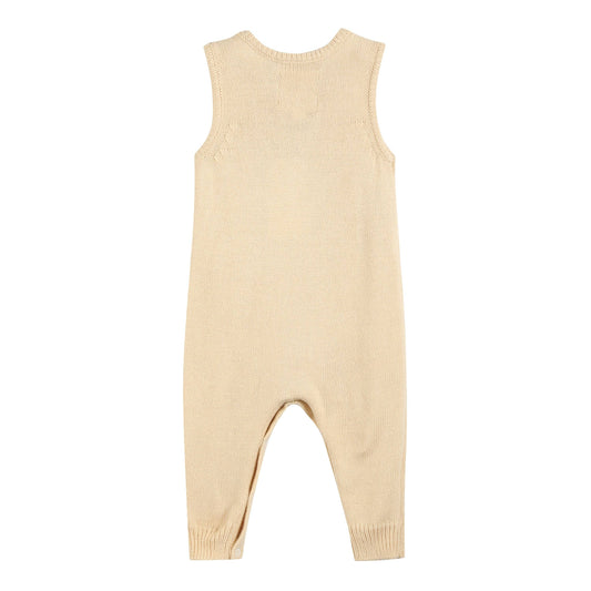 Pumpkin Knit Romper