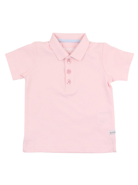 Boys Pink Short Sleeve Polo
