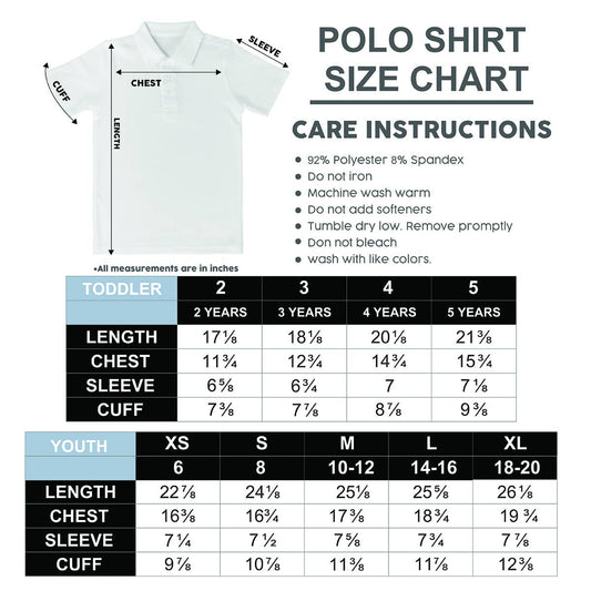 ULL Embroidered Red Polo Shirt