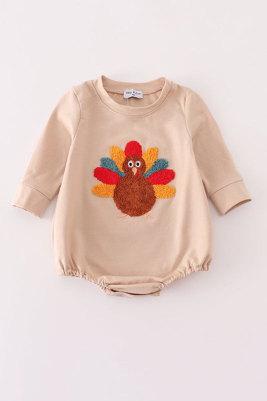 Tan Turkey Onesie