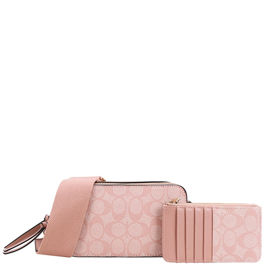 2 in 1 Small Crossbody + Wallet Set