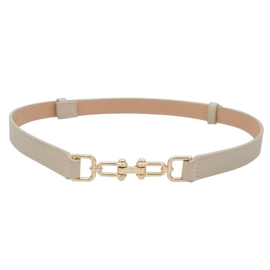 Leather Horsebit Belt