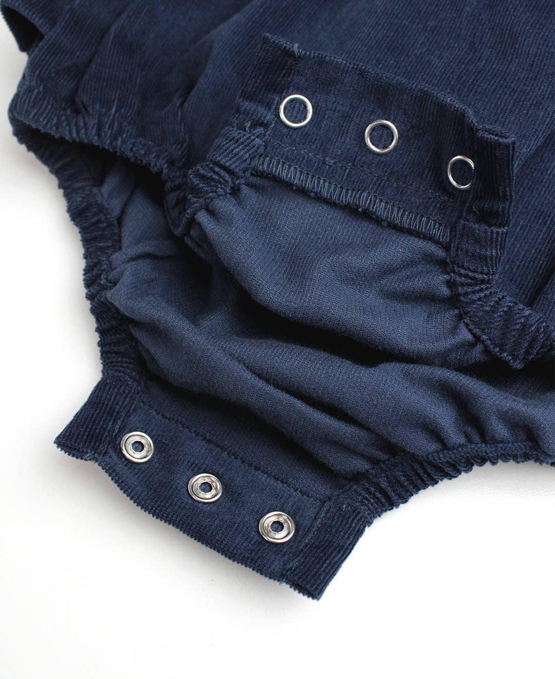 Girls Navy Corduroy Bubble