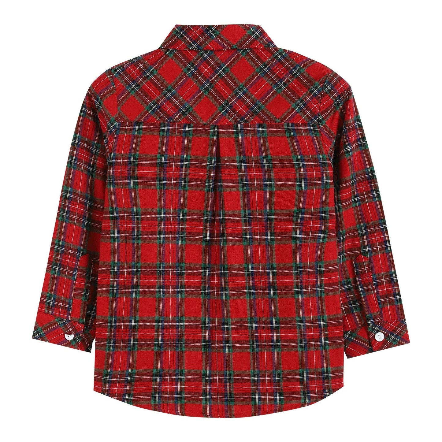 Red/Green Boy Dress Shirt