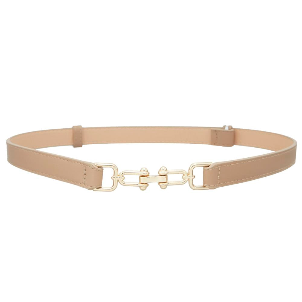 Leather Horsebit Belt