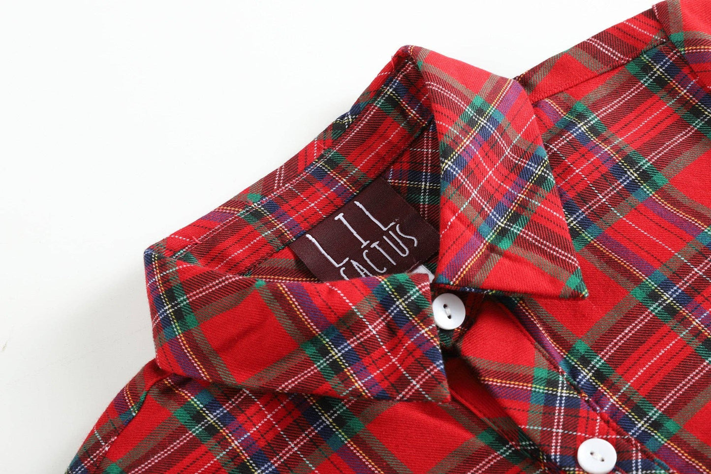 Red/Green Boy Dress Shirt