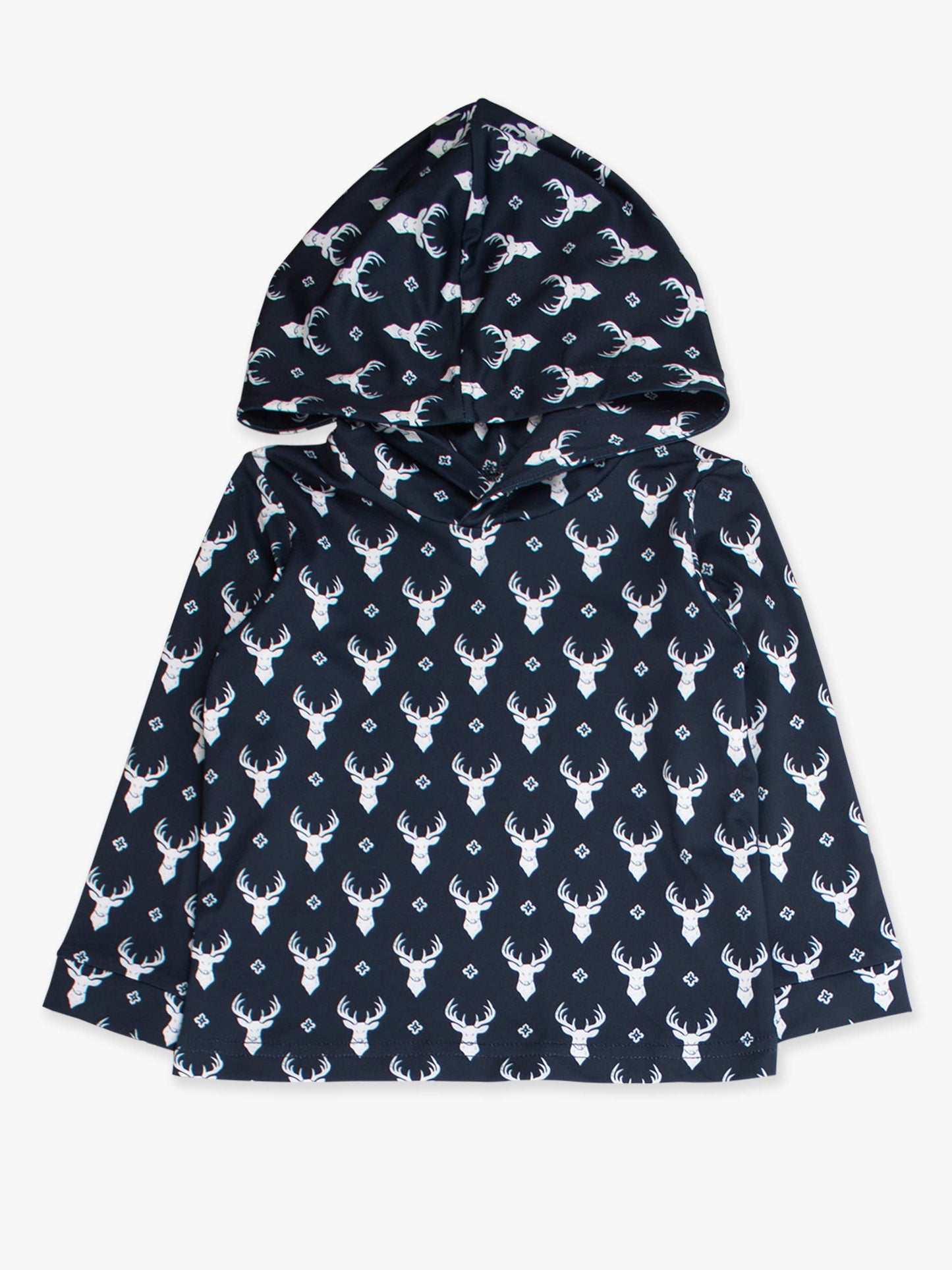 Boys Deer Lodge Performance Hooded Shirt