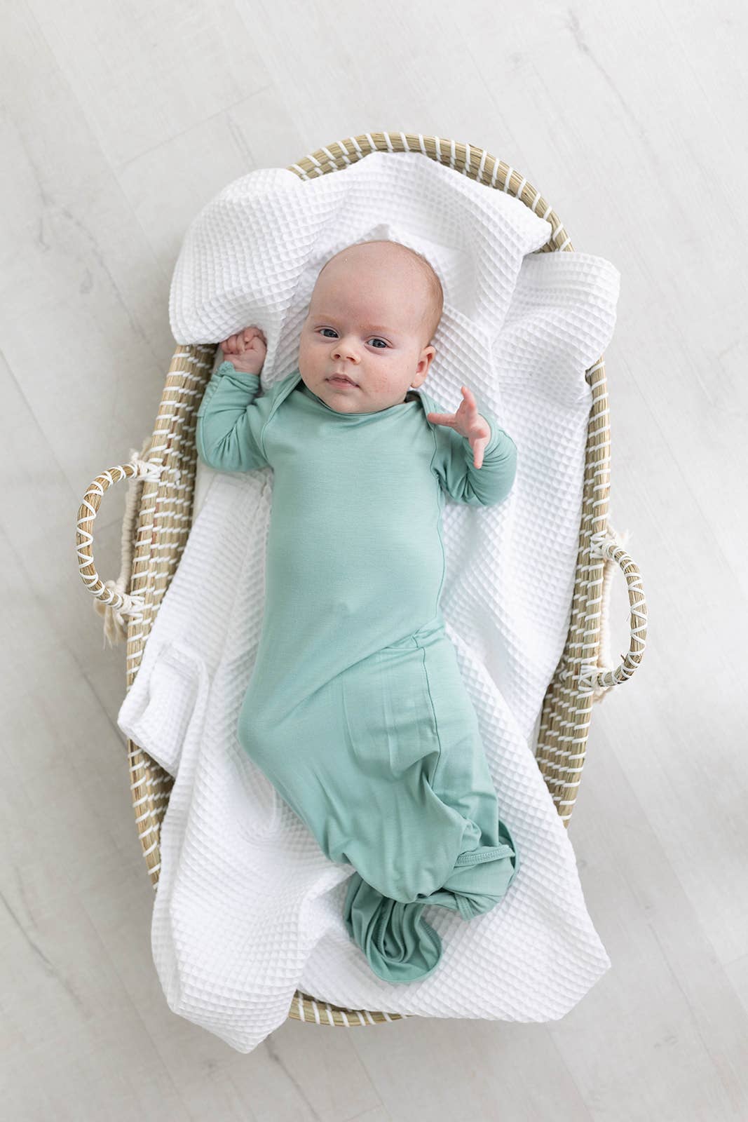 Newborn Baby Gown and Hat Set - Baby Clothes - Crew