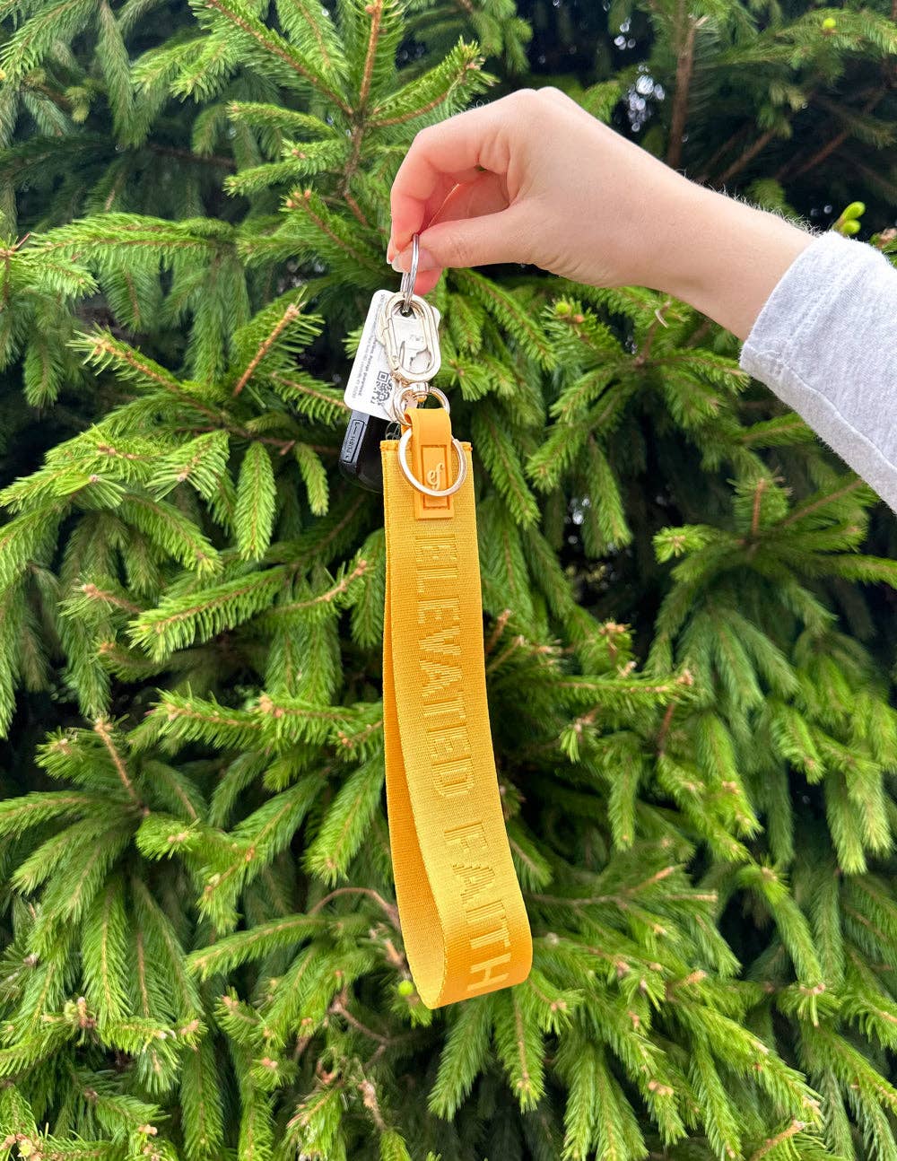 Yellow Oversized Keychain