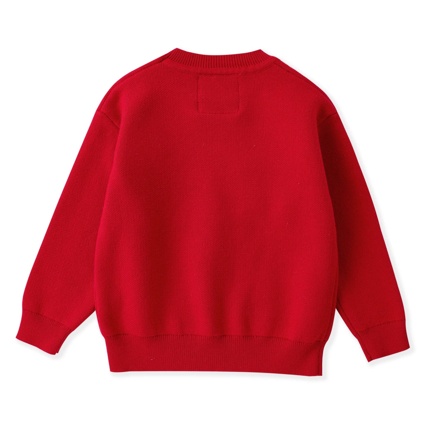 Sparkle Bow Sweater - Red