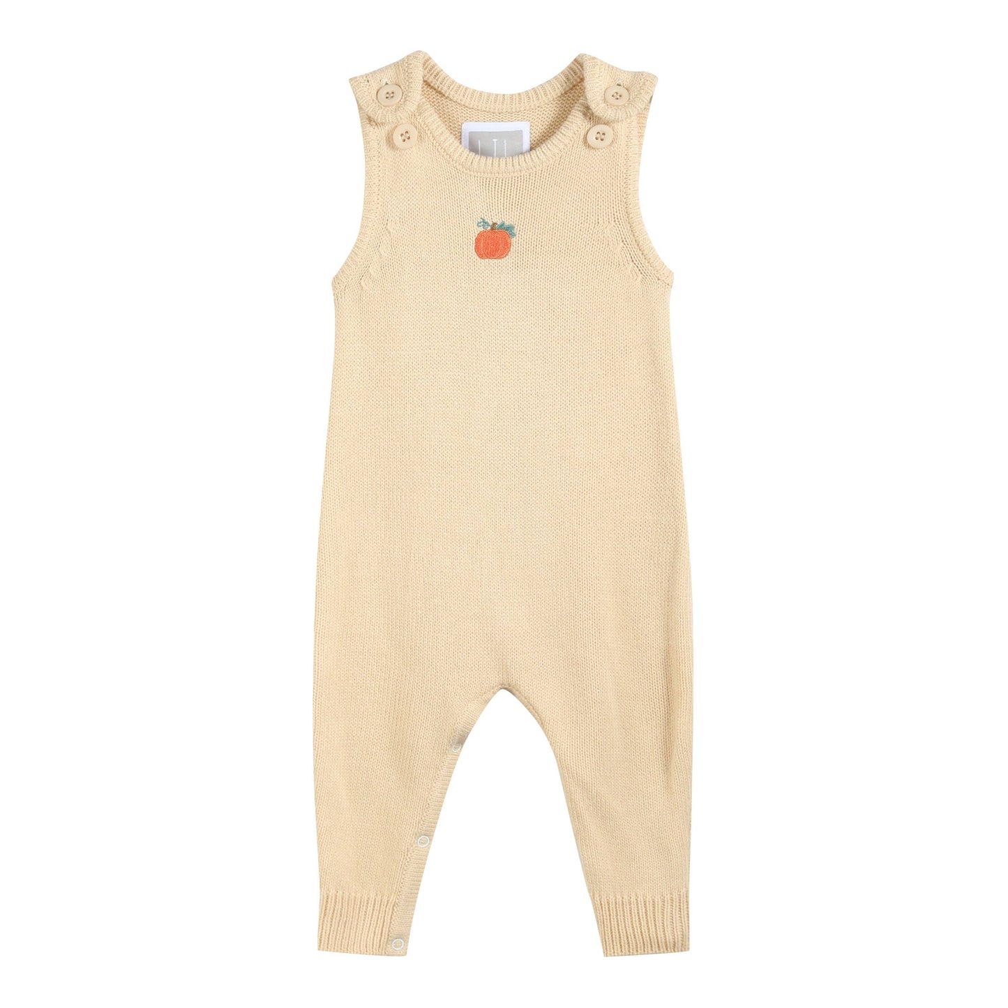 Pumpkin Knit Romper