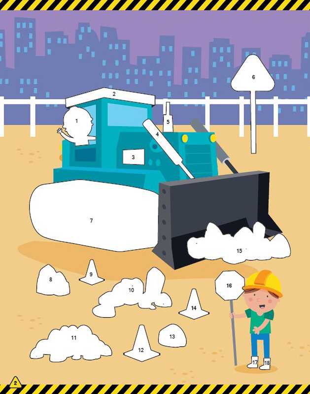 Trucks & Diggers: Activity book