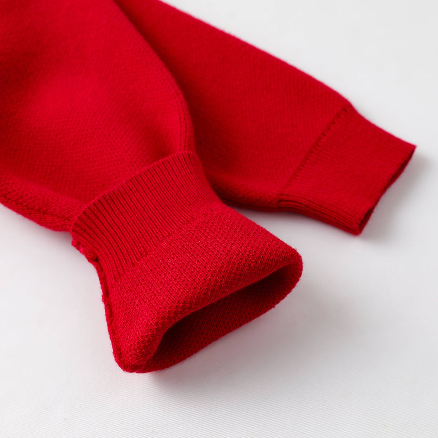 Sparkle Bow Sweater - Red
