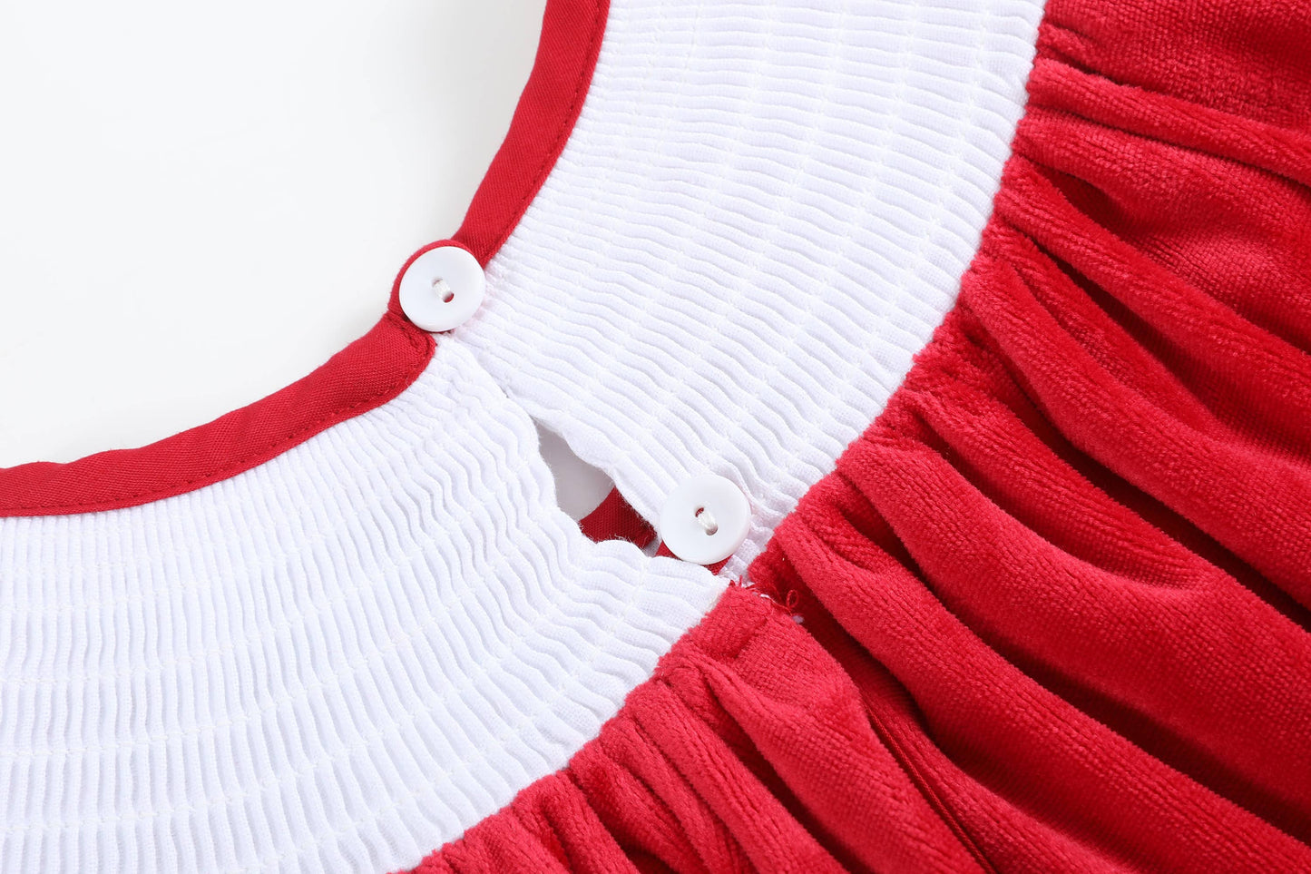 Red Velvet Nativity Dress