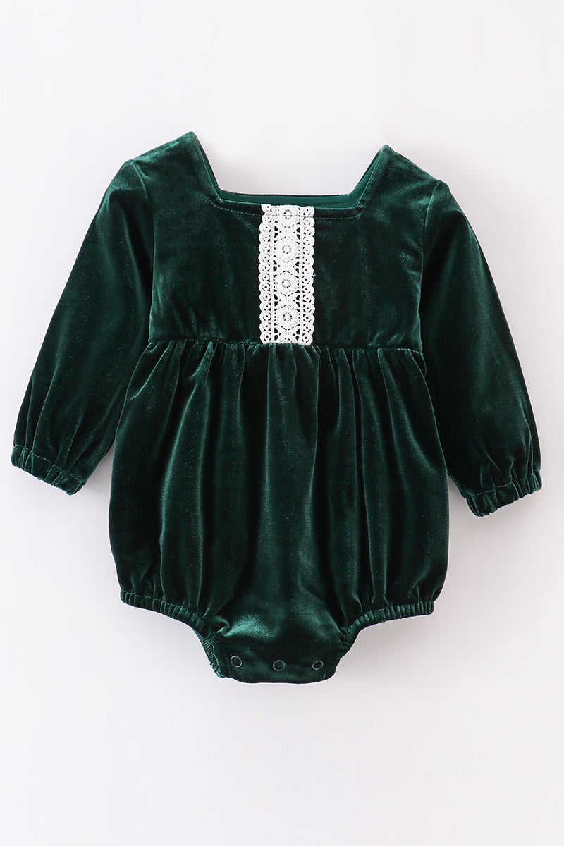Green Velvet LS Bubble