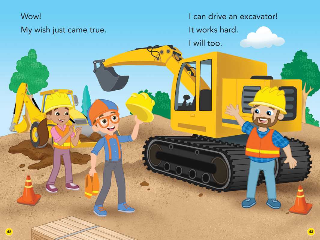 Blippi: I Can Drive an Excavator, Level 1 by Marilyn Easton