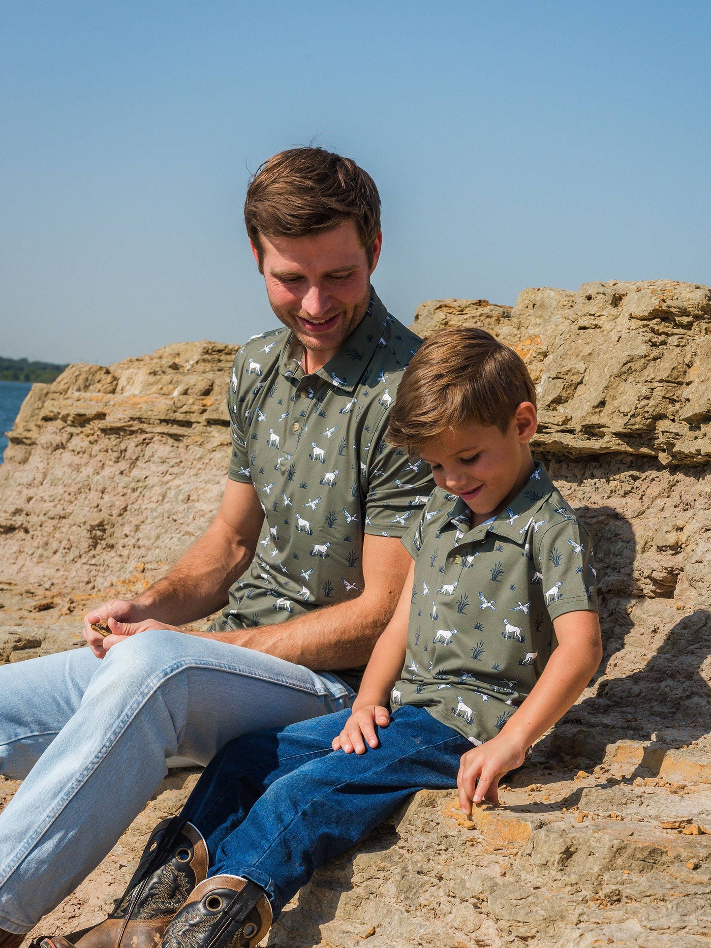 Boys Pond Pups Polo