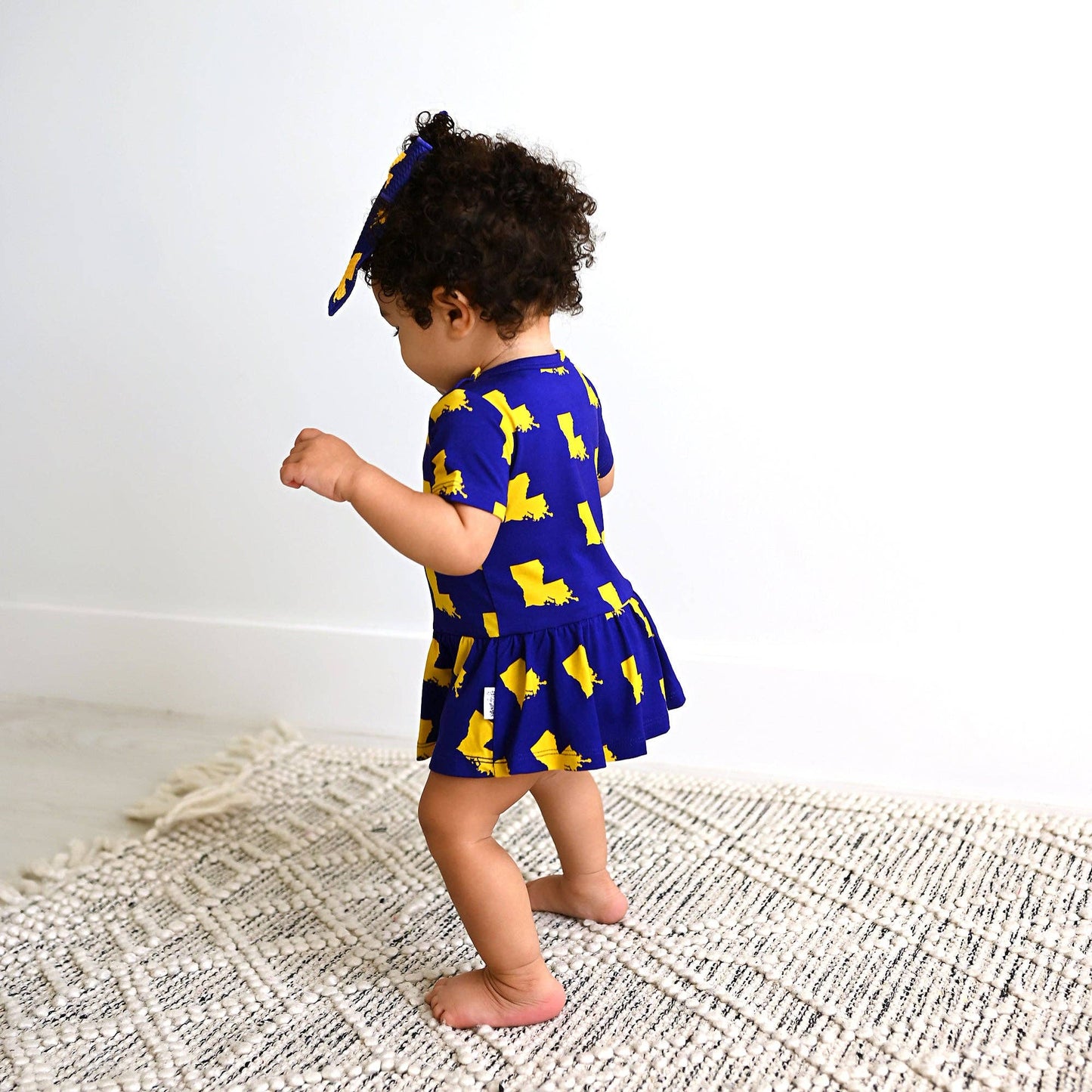 Tutu Onesie Louisiana Purple & Gold