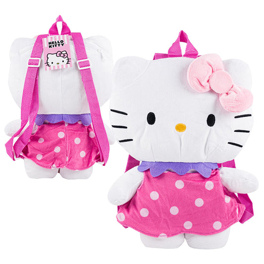 Hello Kitty Plush Backpack