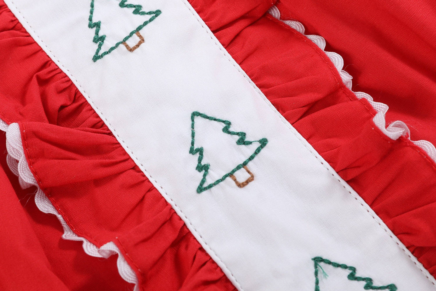 Red Christmas Tree Dress
