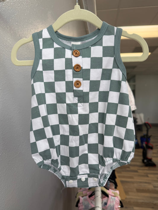Boy Checkered Bubble