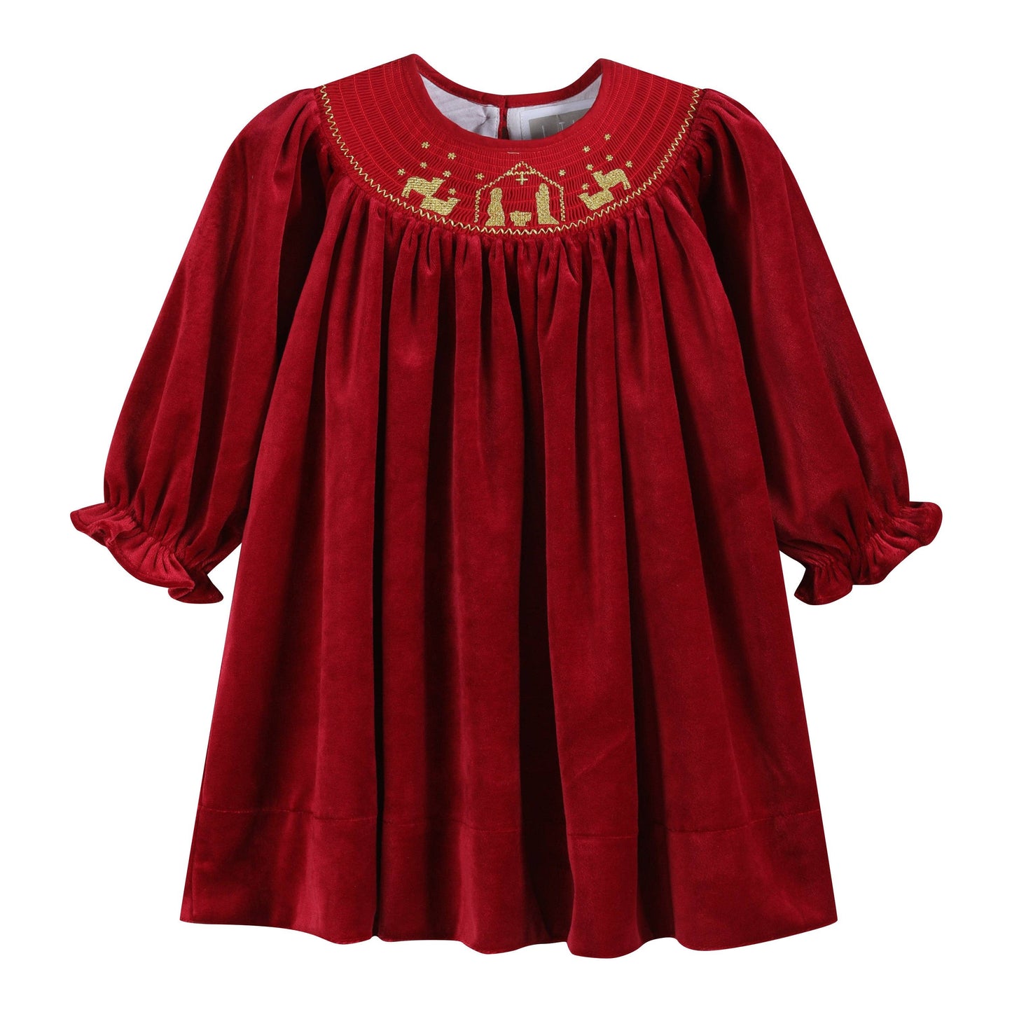 Red Velour Nativity Dress