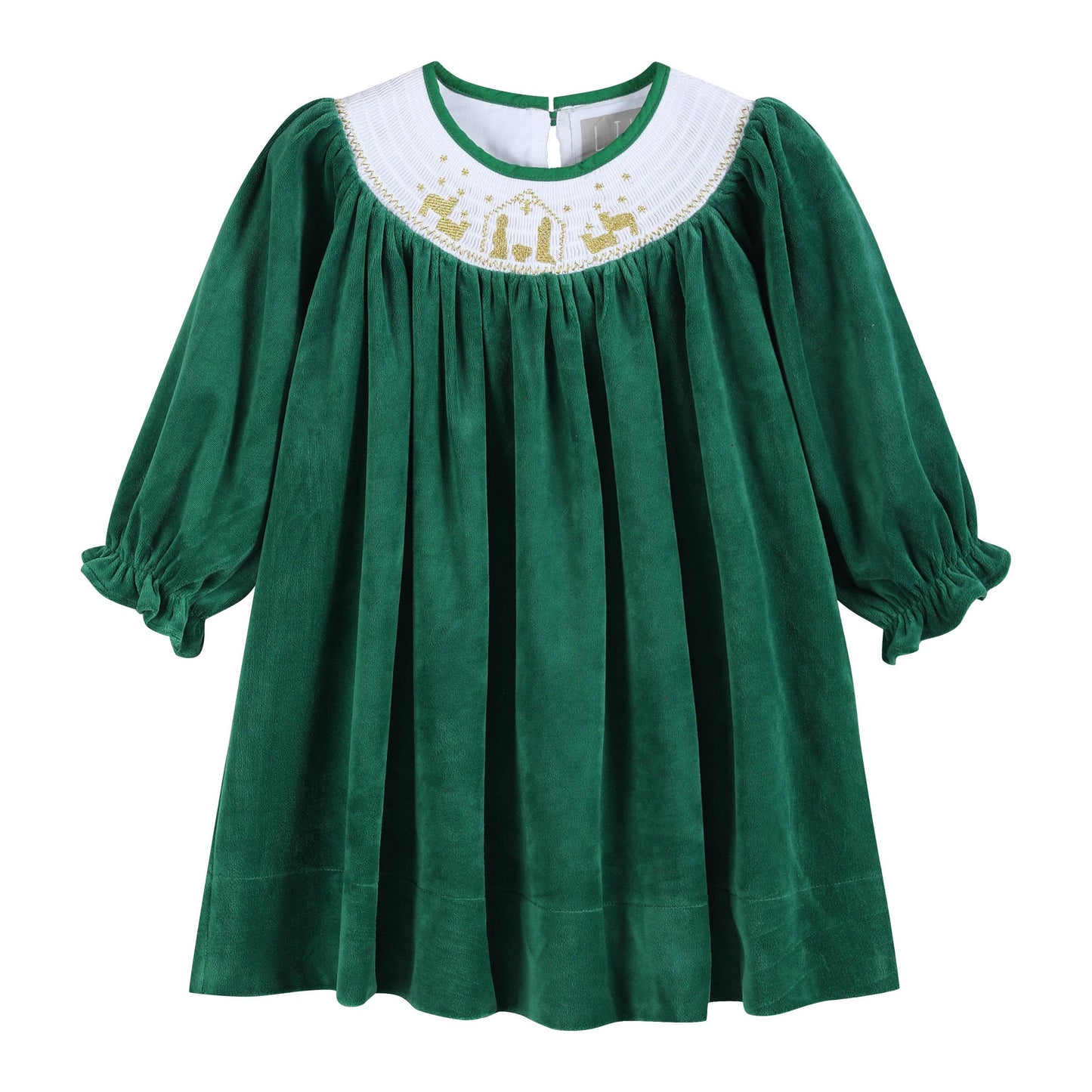 Green Nativity Dress