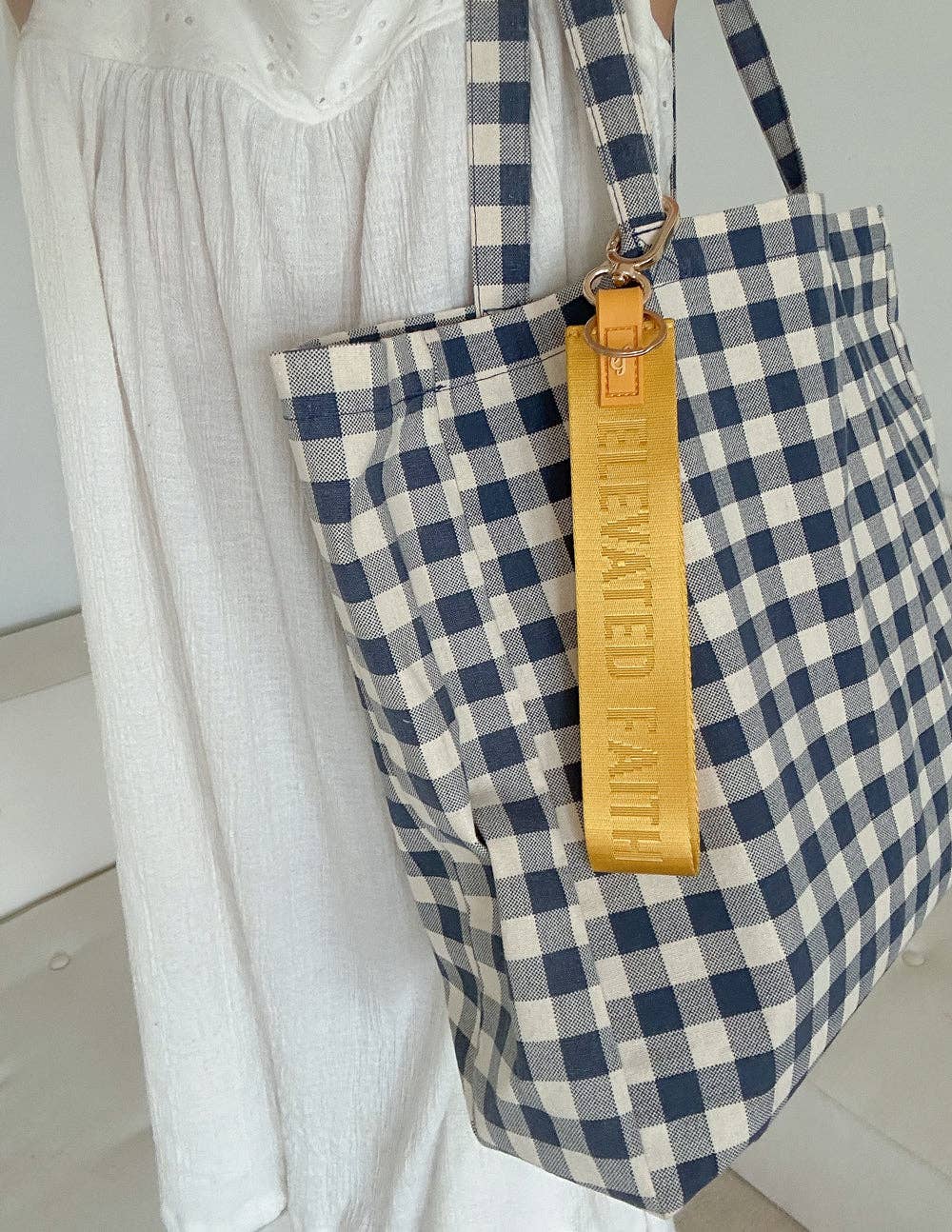 Yellow Oversized Keychain