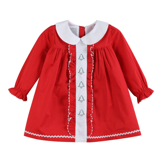 Red Christmas Tree Dress