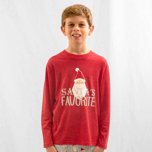 Santa's Favorite LS T-Shirt
