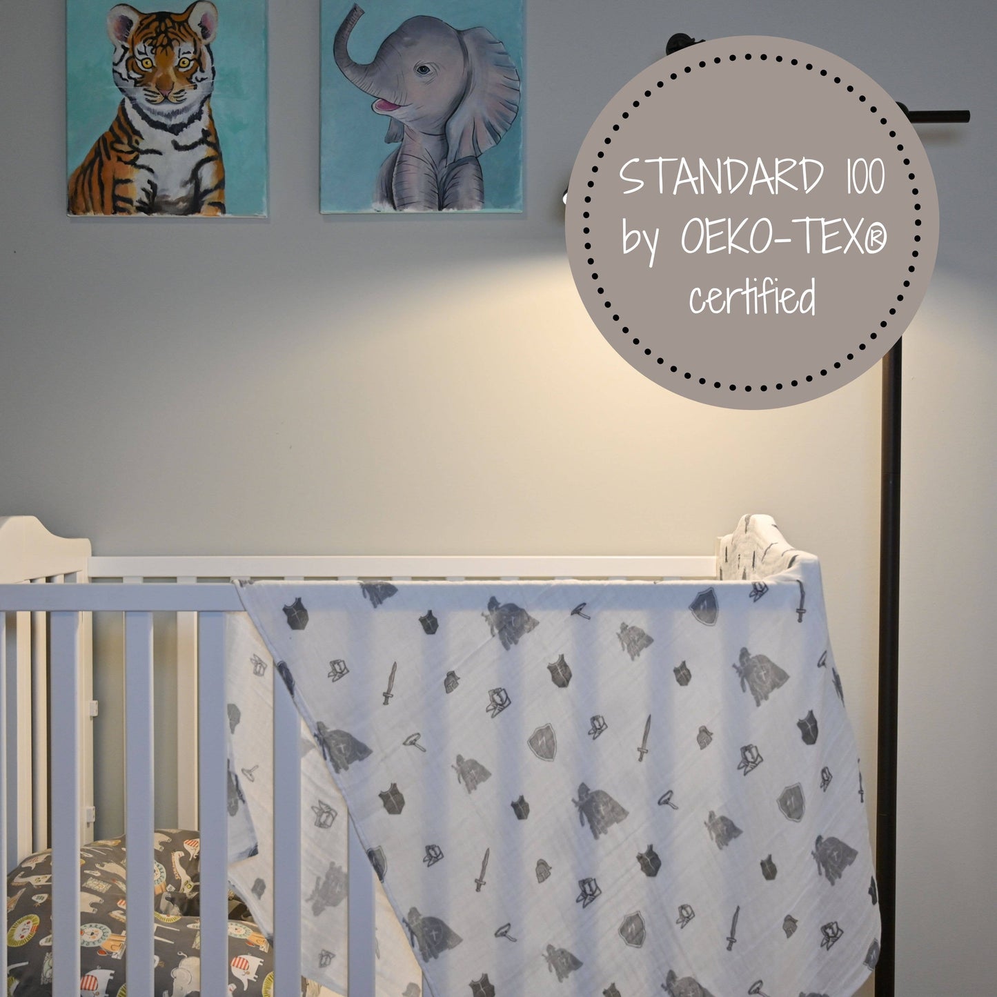 Armor of God Swaddle Blanket