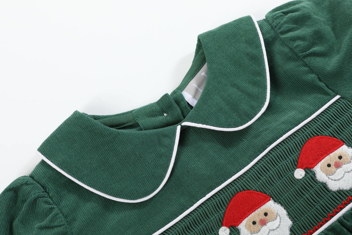 Green Velvet Santa Set