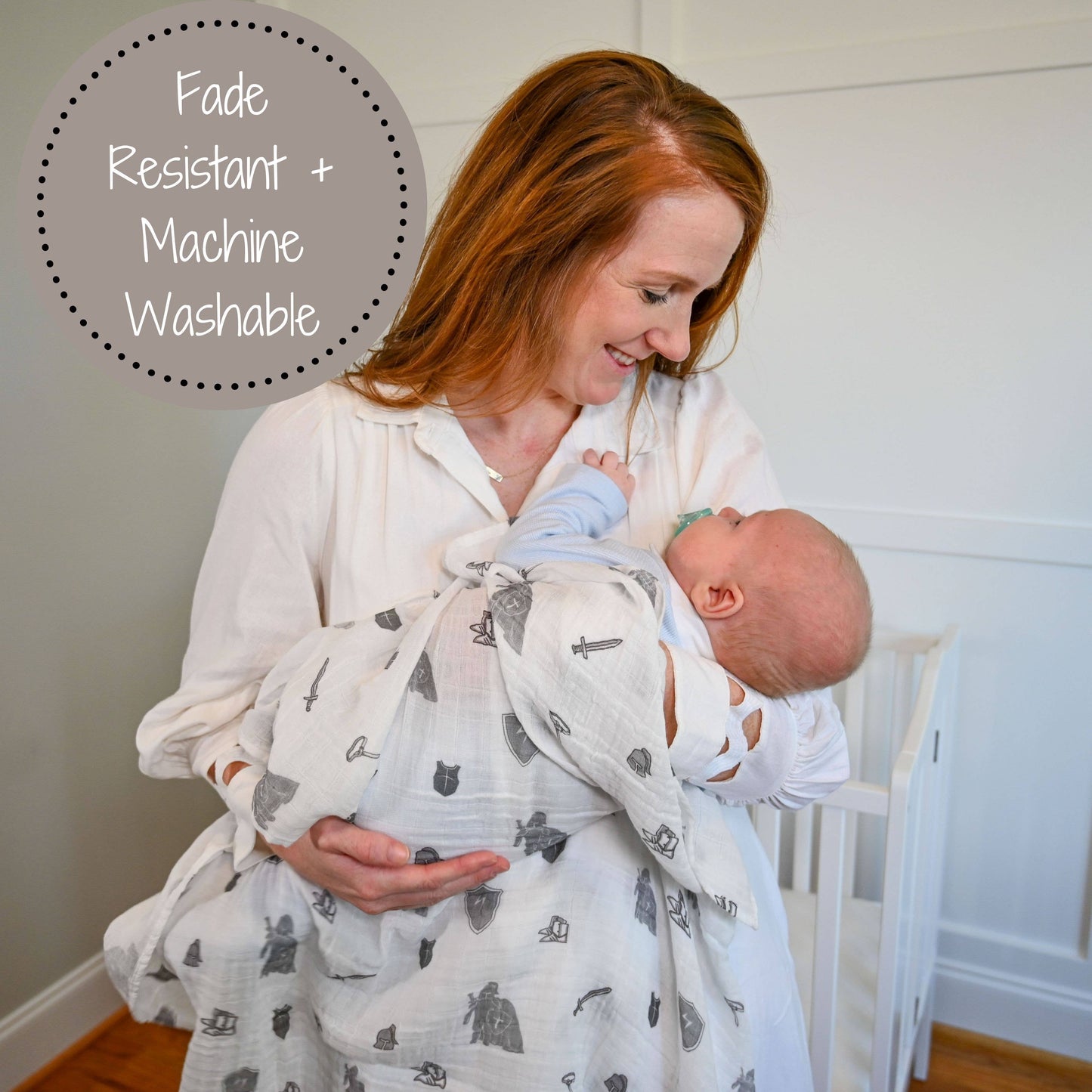 Armor of God Swaddle Blanket
