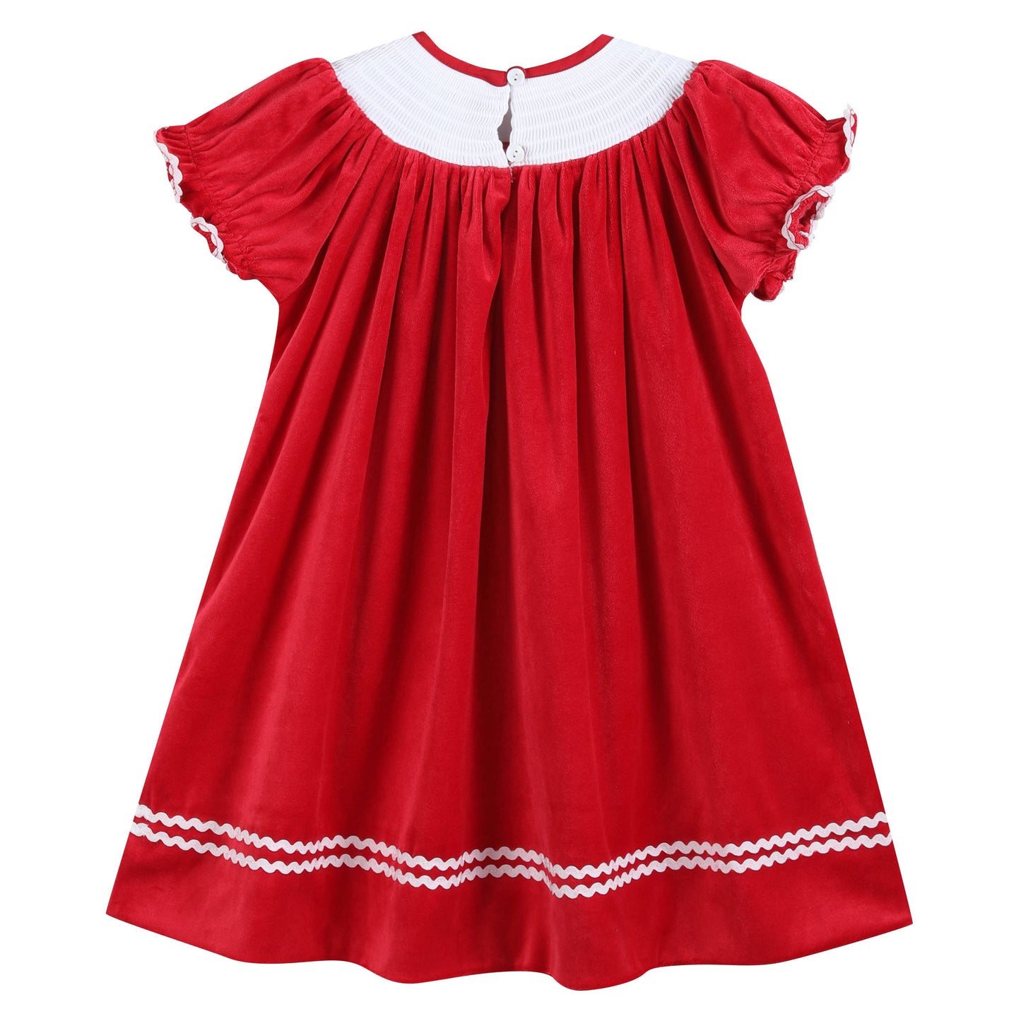 Red Velvet Nativity Dress