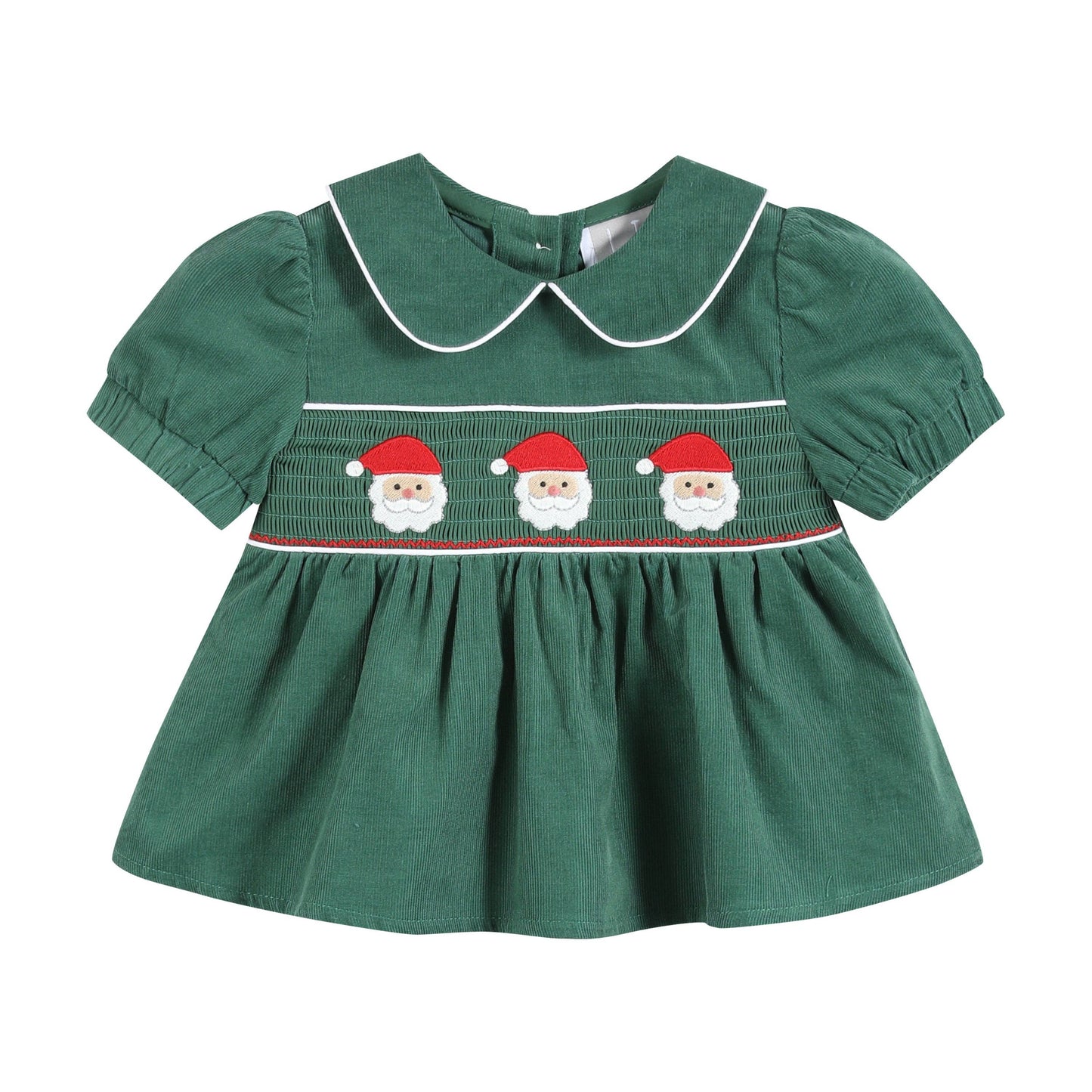 Green Velvet Santa Set