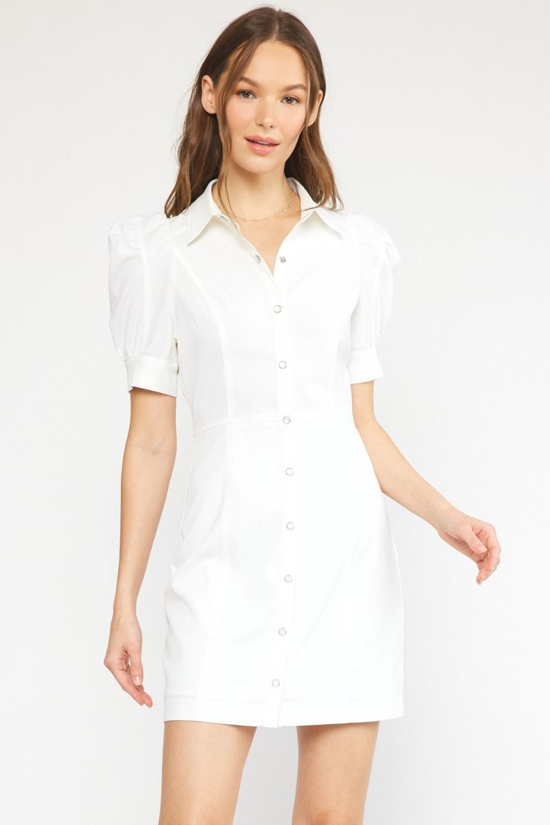 Linen Shirt Dress
