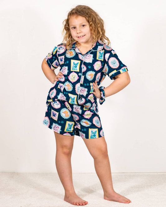 Royal Pups Sleep Shorts Set